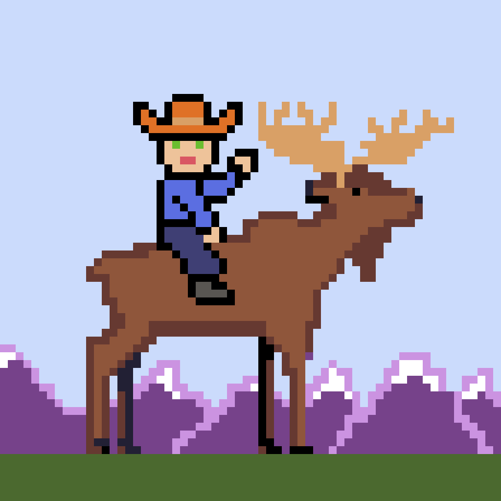 Moose Cowboy #13