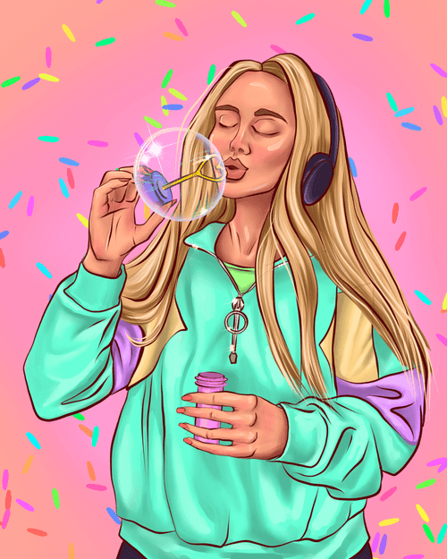 Dreamy bubble #1