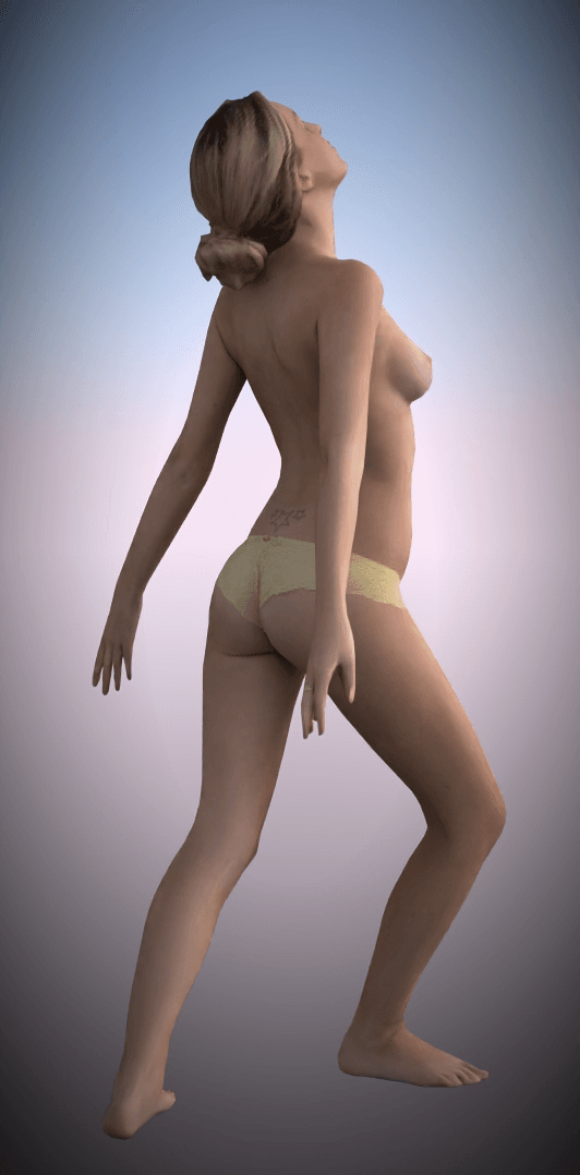 3d nude girl NFT 3D Nude Girl 3-1 - HJP 3D people | OpenSea