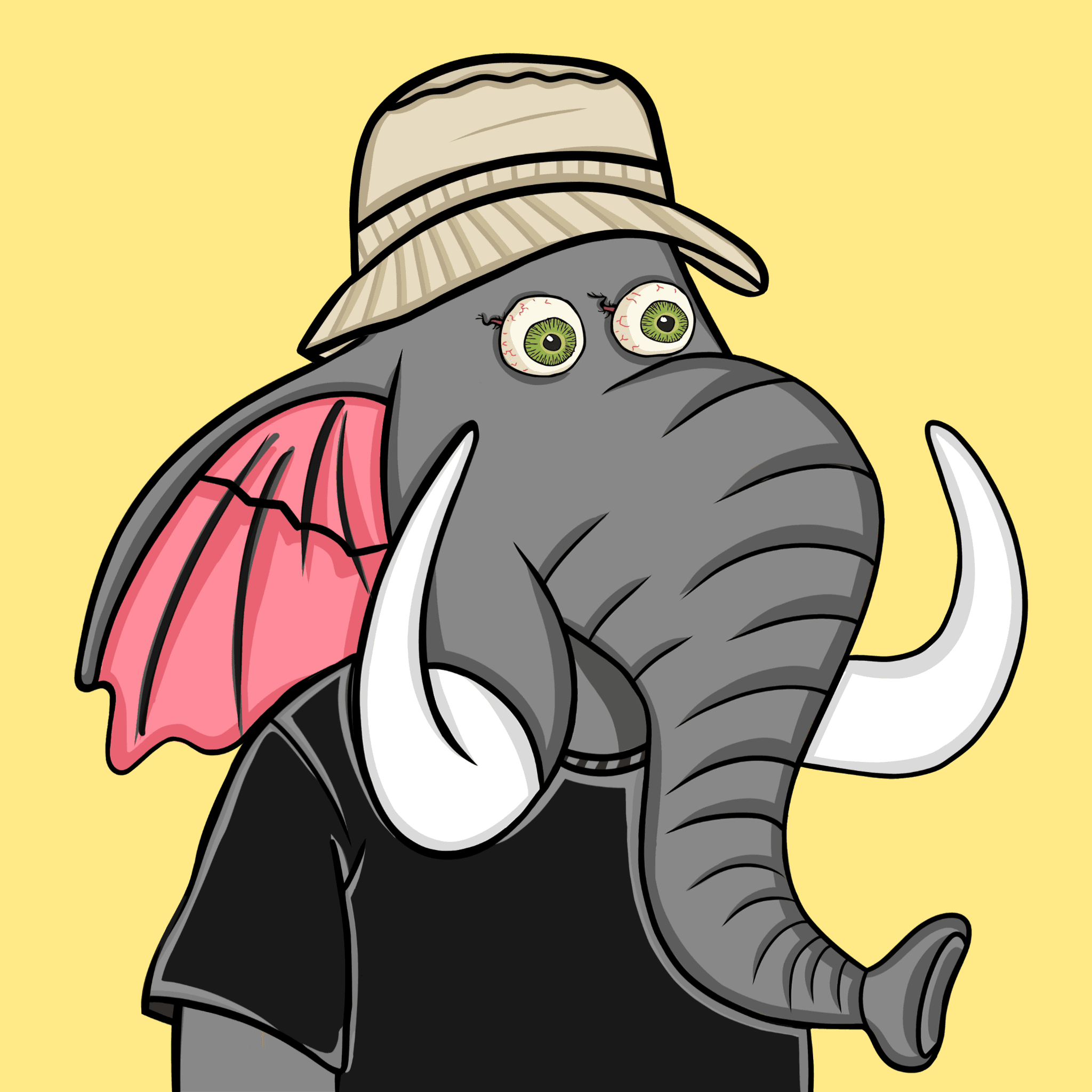 Untamed Elephant #3583