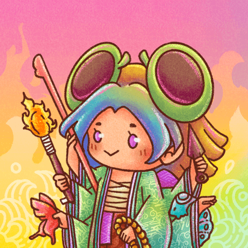 Caterpillar yokai