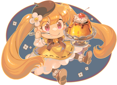  Little Pudding girl