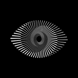 Optical illusion eye symbol collection image