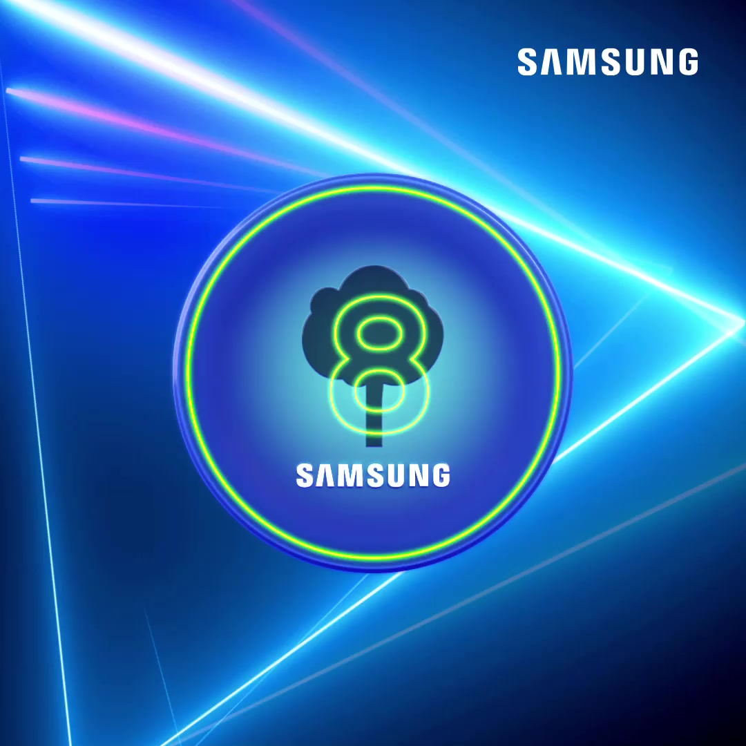 Samsung 837X Sustainability Badge