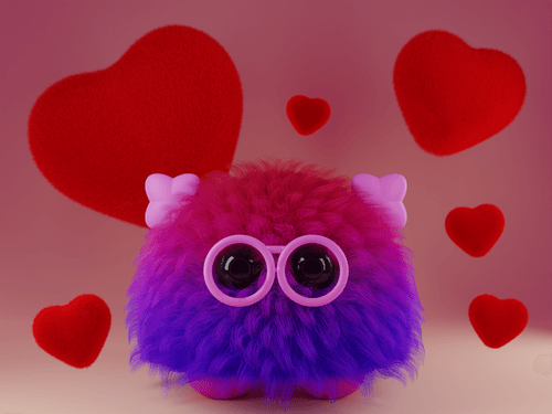 Fluffy Valentine