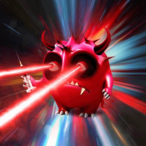 Cacter Devil Laser eyes