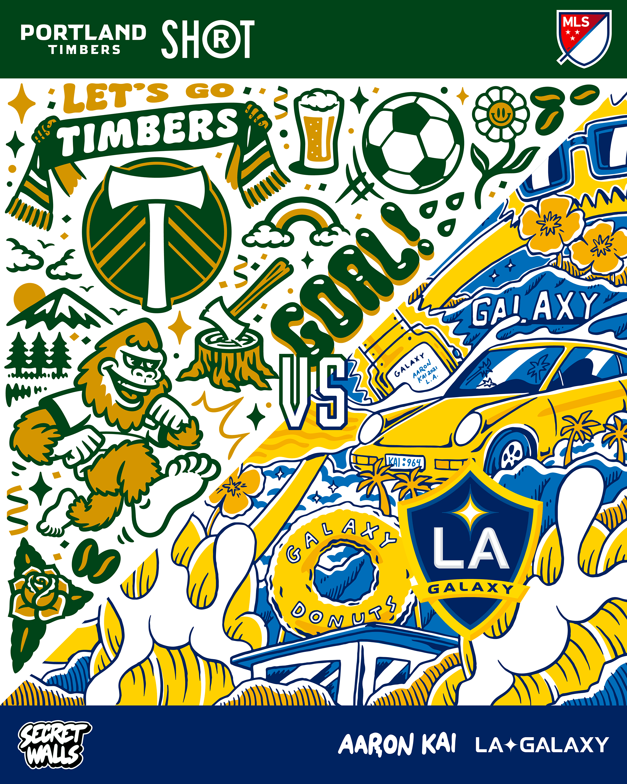 Portland Timbers vs LA Galaxy - 5/22 (Open Edition)