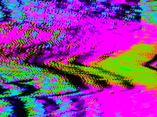 ABSTRACT ANALOG VIDEO GLITCH