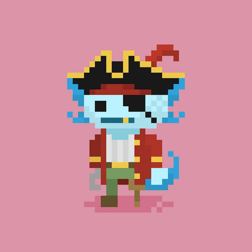 Pirate Pixelotl