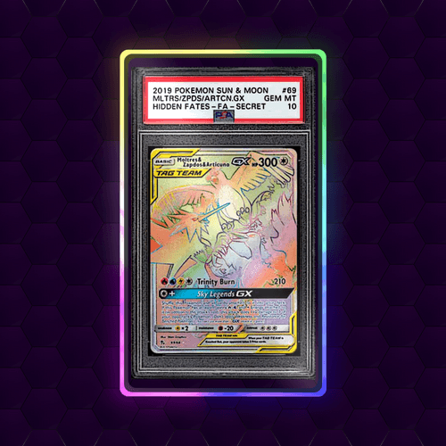 2019 POKEMON SUN & MOON #69 MLTRS/ZPDS/ARTCN.GX HIDDEN FATES - FA - SECRET PSA 10 GEM MT