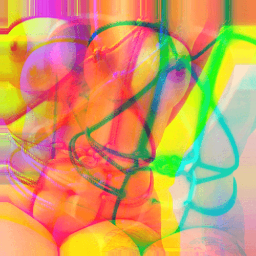 "NFTs (Nice Fcking Tts) 01" By Jennie West aka Candy Warhol