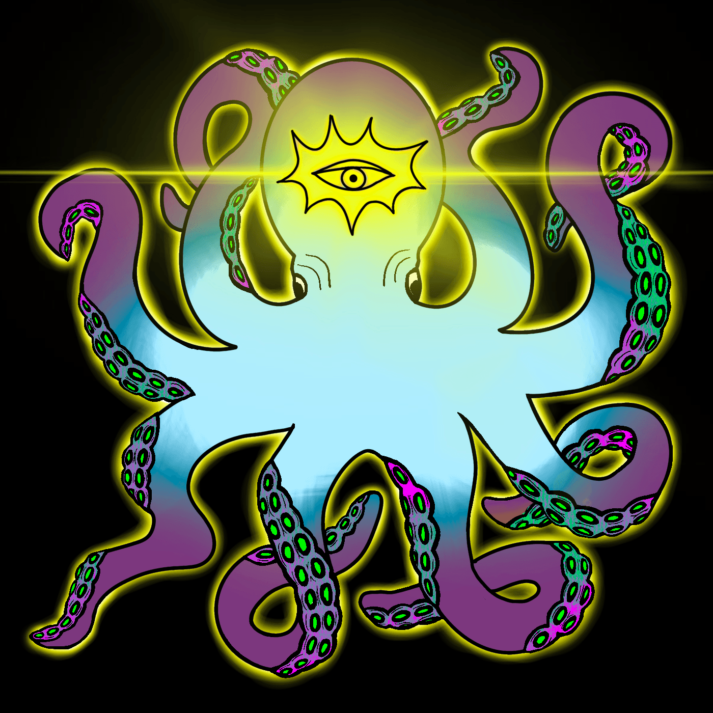 Third Eye Octopus #065