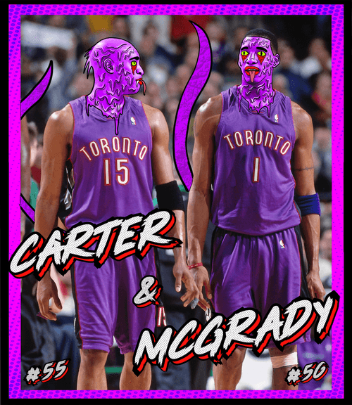 #55 Carter #56 McGrady