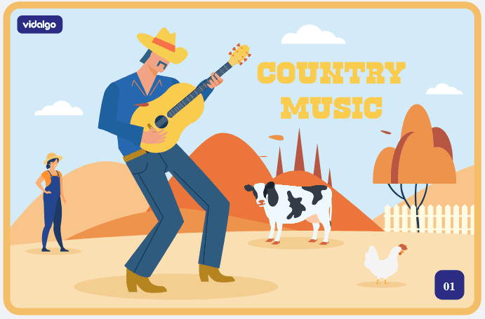 Country Music Card
