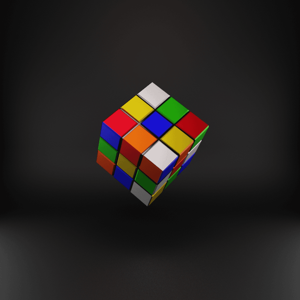 Rubik's Cube 3D #1