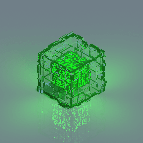 VoxCube Alpha Green-Green