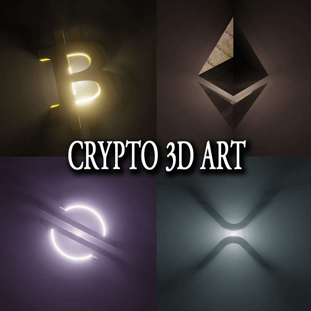 Crypto 3D Art Collection OpenSea