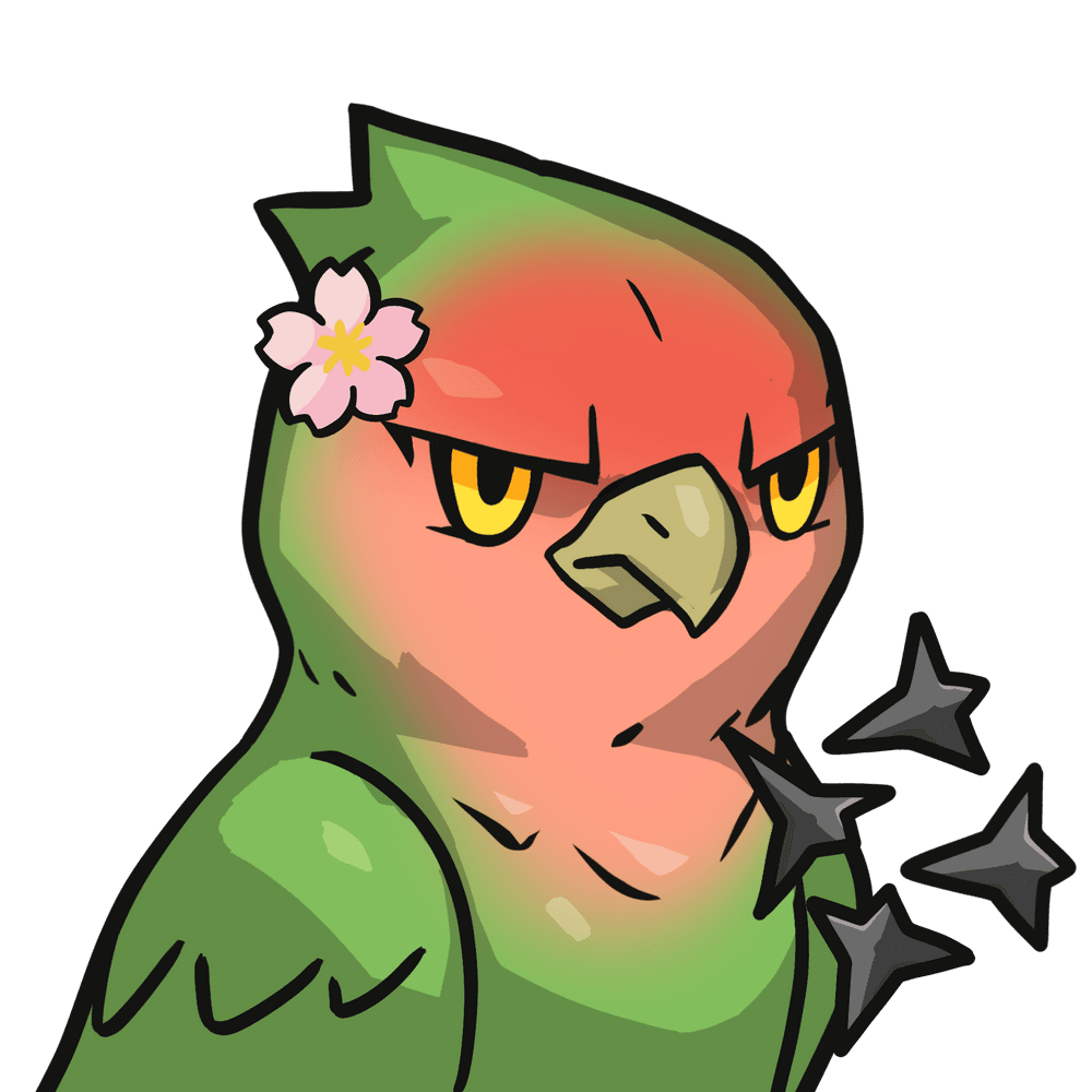 Narukami-Rosy-faced lovebird #09144