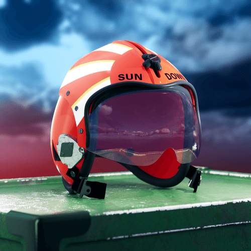 Sundown's Helmet