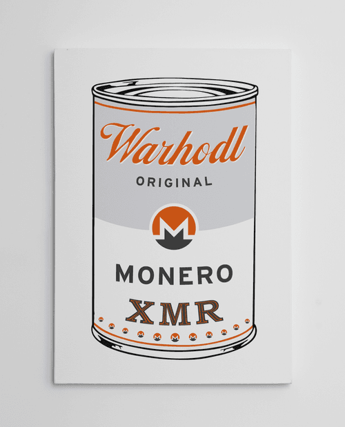 WARHODL Artist Proof "MONERO" Original Can