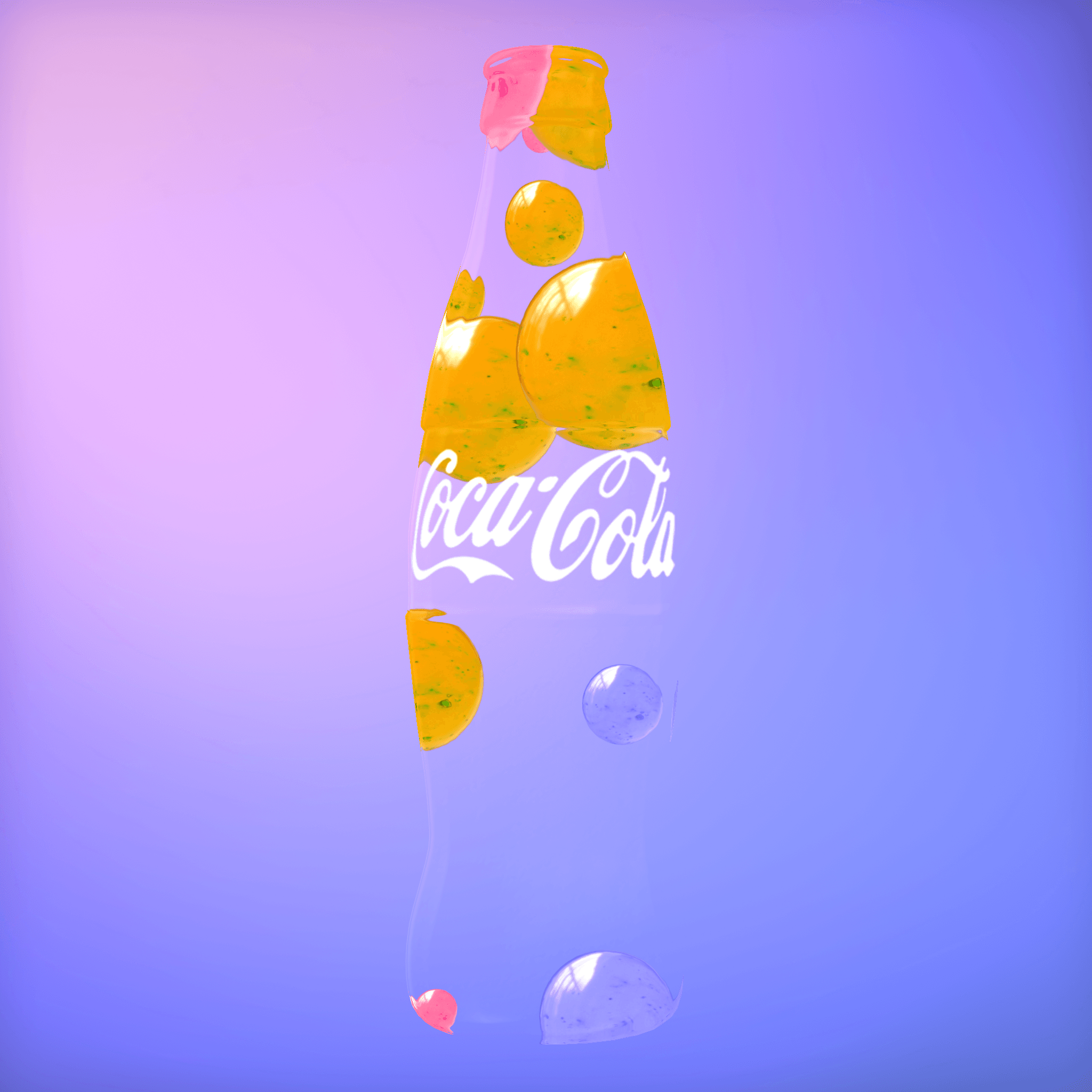 Coca-Cola Friendship Bottle #2033