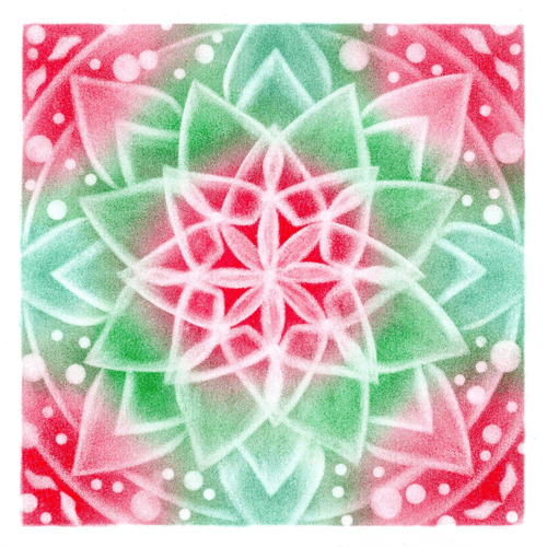 Mandala Flower Rapha #012