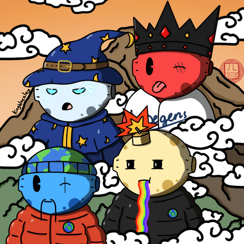 Degen Moon Frens x KingWeezley