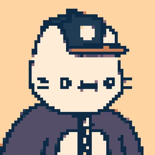 Bored Pixel Cat #1818