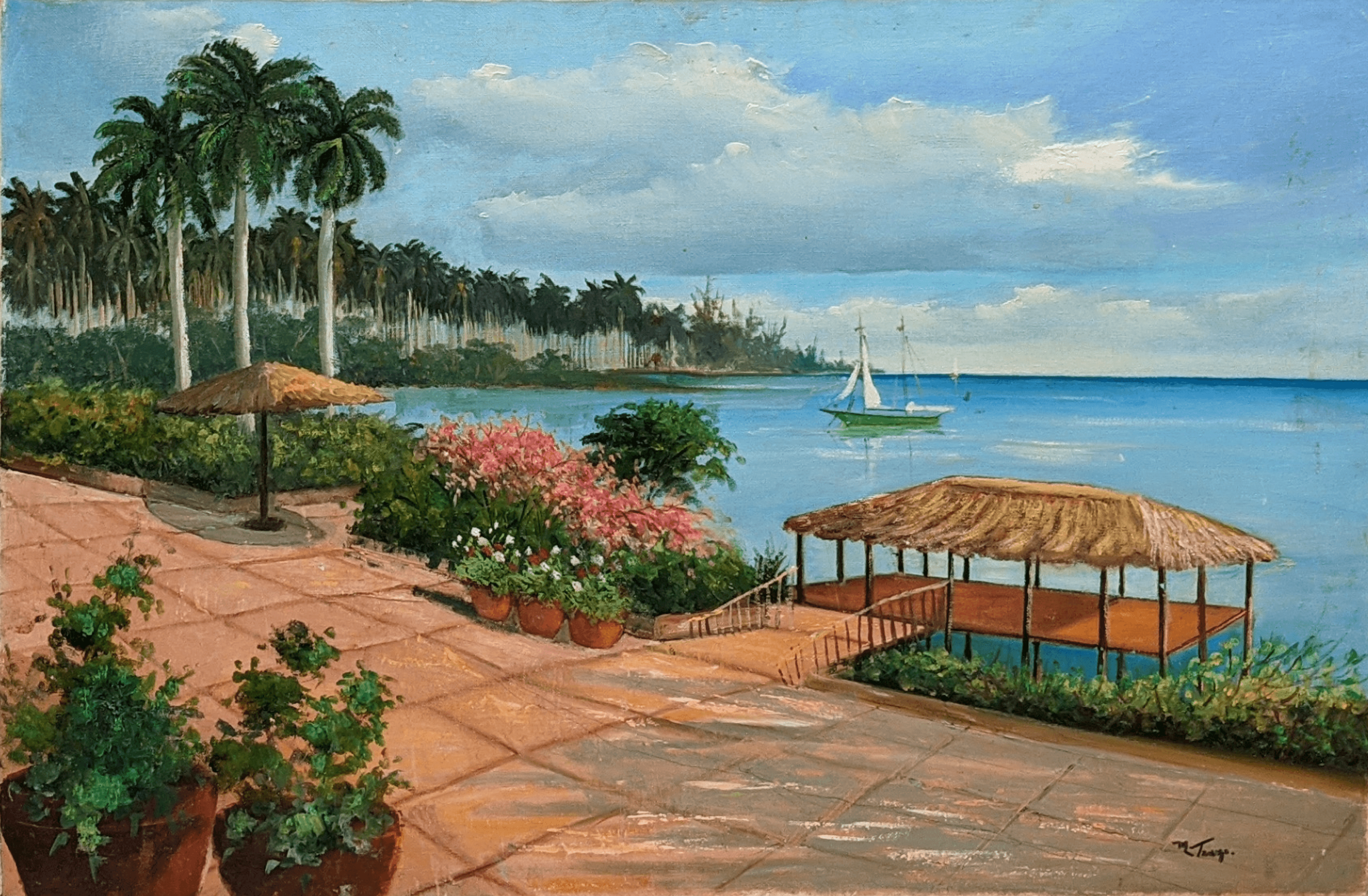 Bay of Palms / Bahía de Palmas