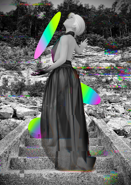 "Glitch" RawGalleryNFT X Designnina.eth