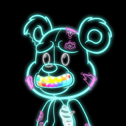 Neon Zombie by Zaha