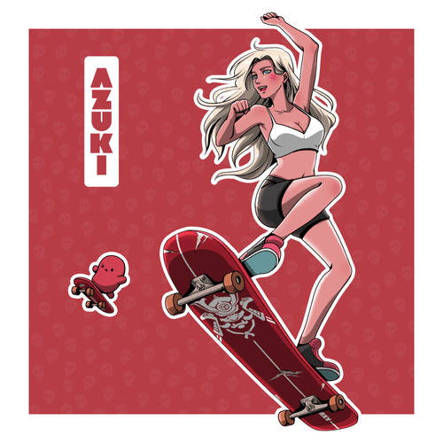 Blonde Skater Of The Internet 