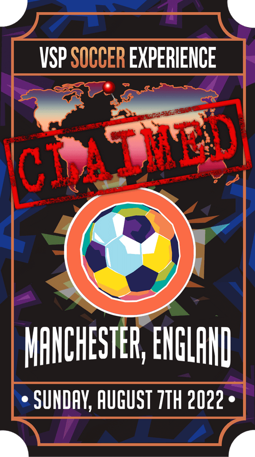 [CLAIMED] Soccer Experience in Manchester, VIP Tickets - August 7th