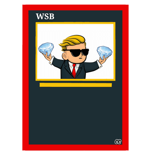 WSB Diamond Hands Crypto-Collectible Card