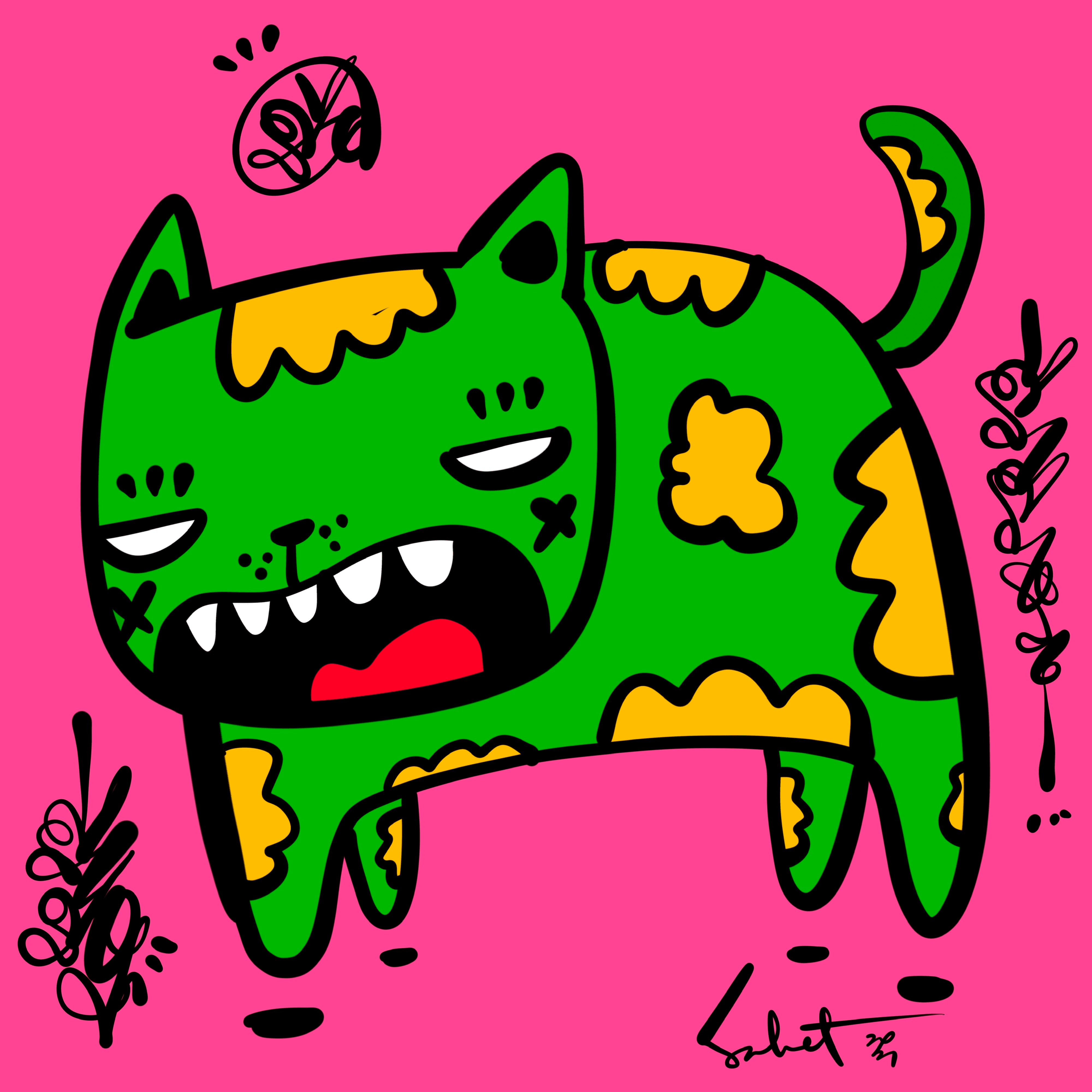 Ugly Kitties by Sabet #289