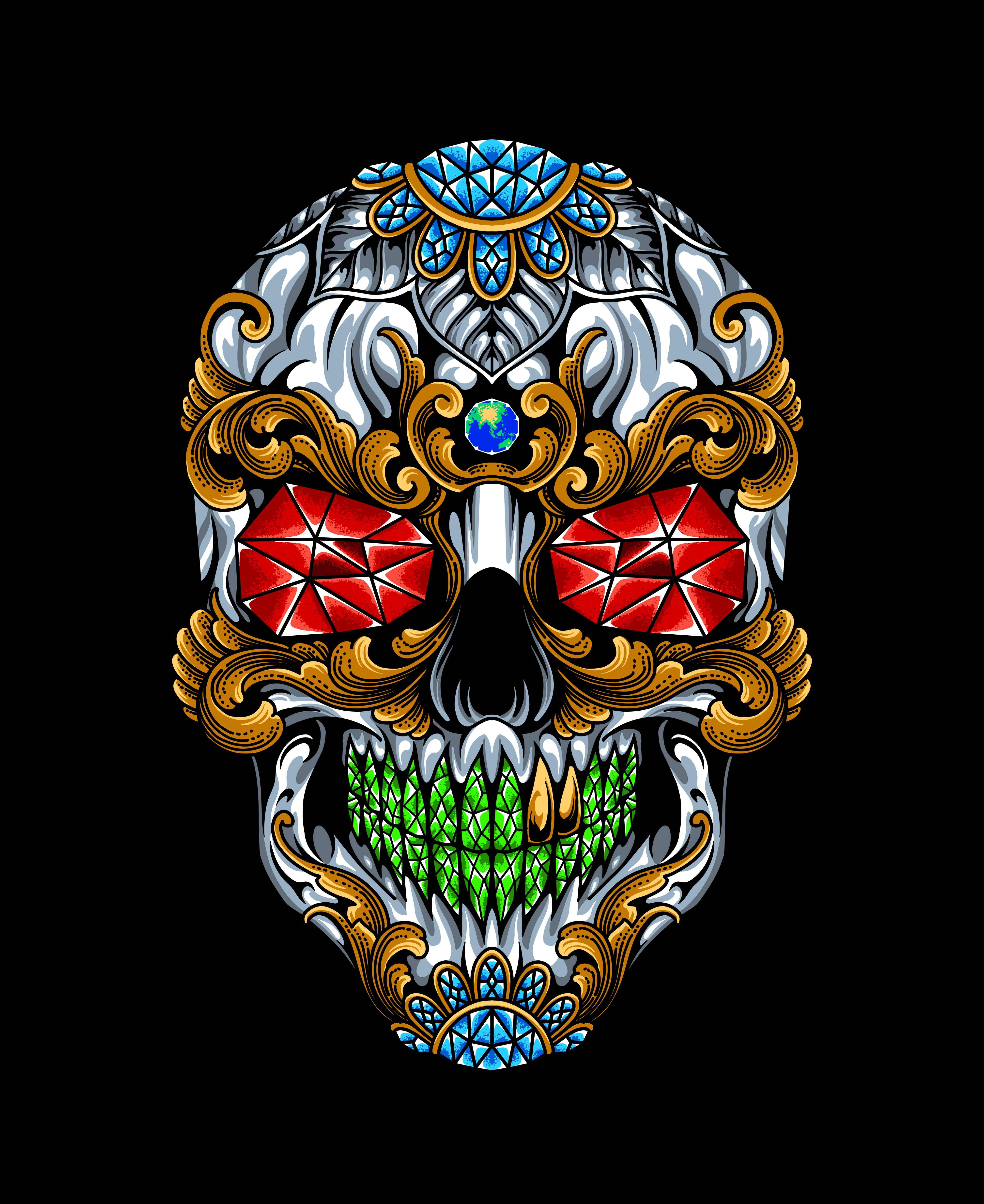 Skull of Gems II