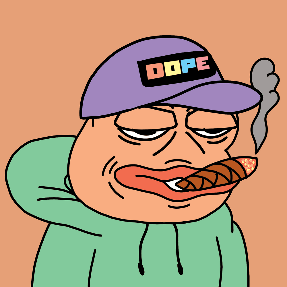 DOPE - Doodle Pepe #1 - DOODLE PEPES | OpenSea