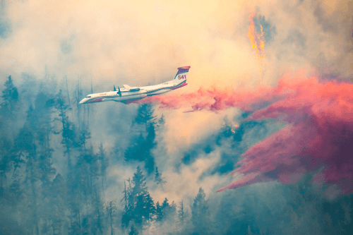 Dash 8 Retardant Drop