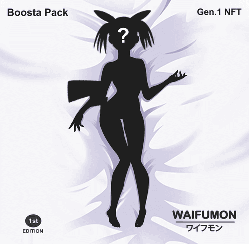 Waifumon Pre-Release Waifumon Boosta Pack - First Edition - ワイフモン - Round 3