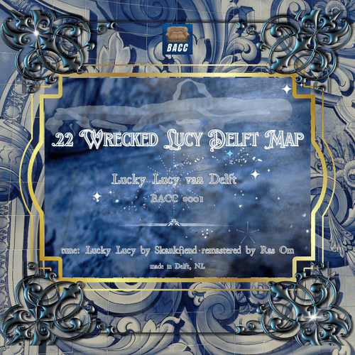 .22 WRECKED LUCY DELFT MAP. Lucky Lucy van Delft