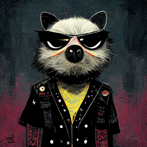 Rug Pull Racoon 049