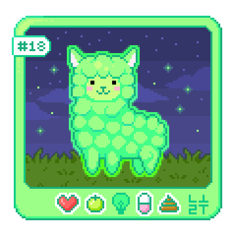 Pixel Alpaca #18