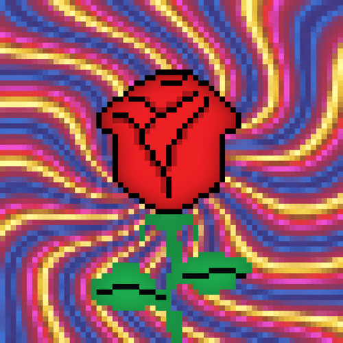 Pixel Roses 