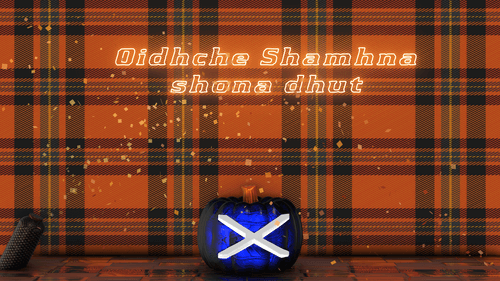 Oidhche Shamhna shona dhut - Happy Halloween