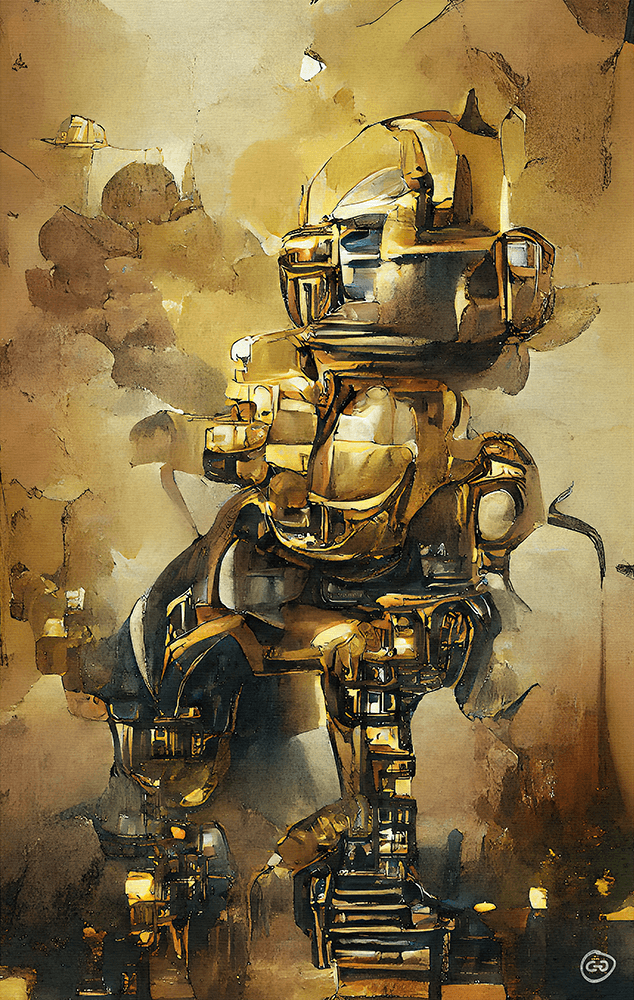 Golden Robot A