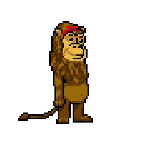 Crypto Harambe #283 - Lion Harambe
