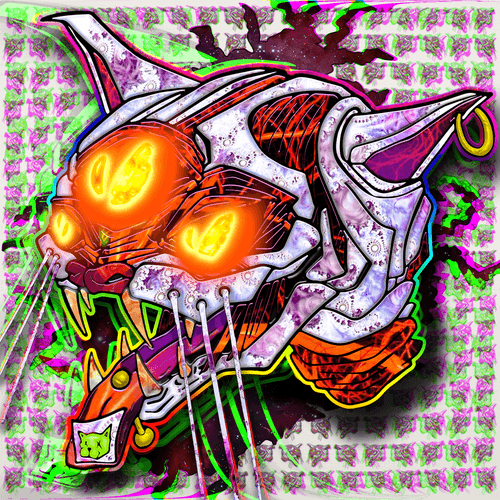 Cosmic Cat 12/33 🐱✨ Limited Edition Collectibles by ViNNi KiNiKi 