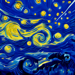 Starry Night Parties Van Gogh collection image