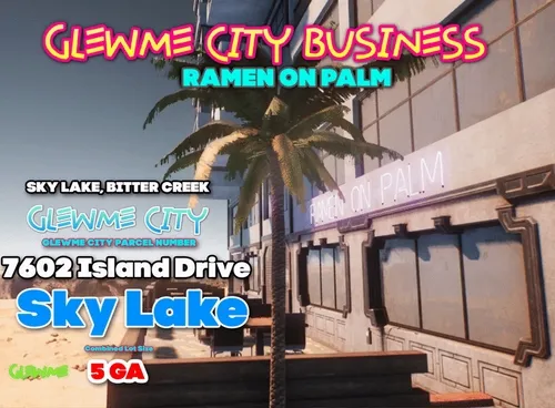 RAMEN ON PALM, Glewme City