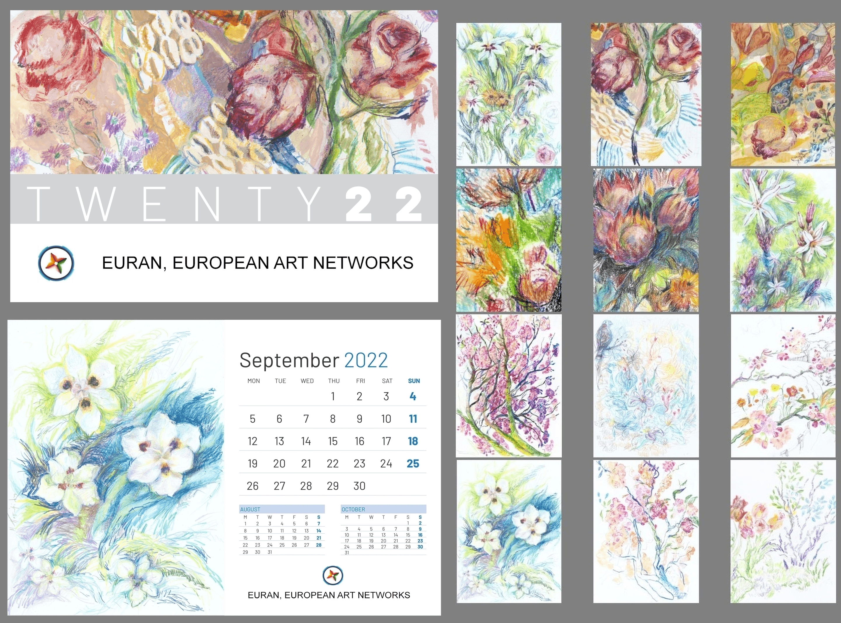 EURAN, European Art Networks presents: EURAN Art Calendar 2022 -47 by Maria Papafili